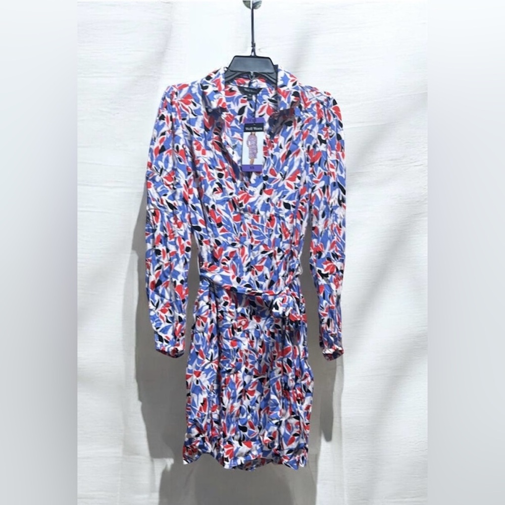 Well worn womens dress with belt tie nwt